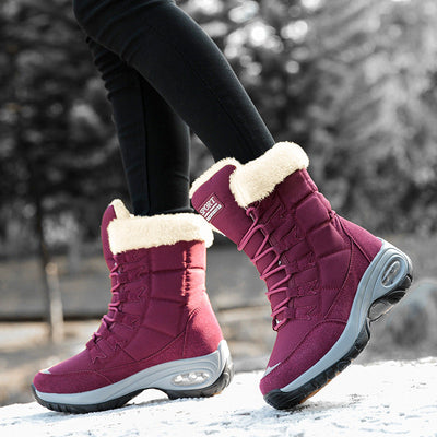 Warmers - Fleece Lined & Non-Slip Winter Boots for Pain Free Walking