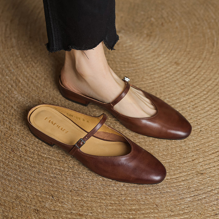 Monro Genuine Leather Mule
