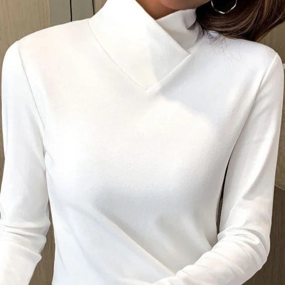 Emma | Elegant High Neck Roll Neck Sweater