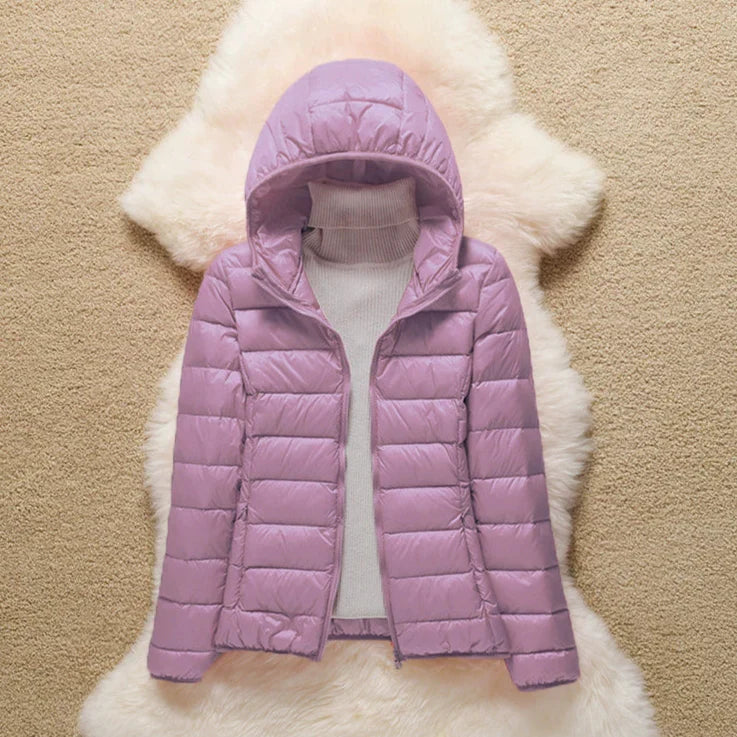 Metta Padded Jacket | Lilac
