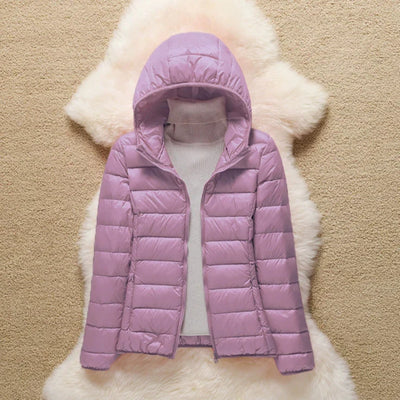Metta Padded Jacket | Lilac