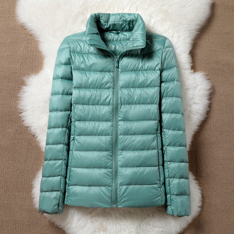 Ulla Lightweight Transitional Jacket | Mint Green