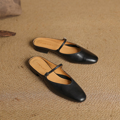 Monro Genuine Leather Mule