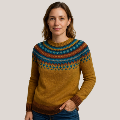 Sara | Colourful Knitted Jumper