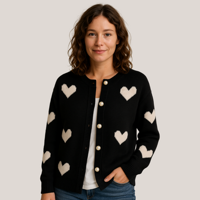 Maja | Heart Sweater