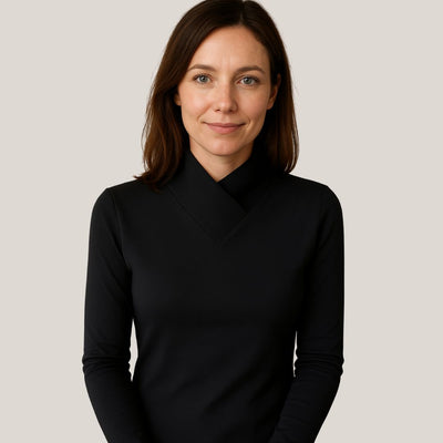 Emma | Elegant High Neck Roll Neck Sweater