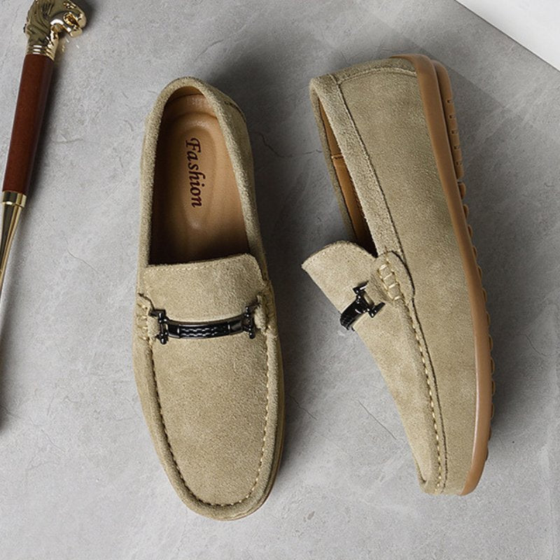 Leandro Leather Driver Loafers