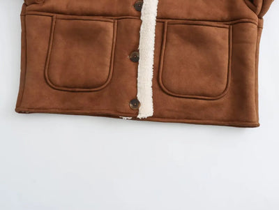 Edith - Shearling Fleece Jacket