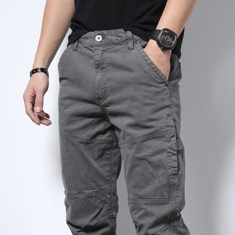 Riko Cotton Tapered Joggers