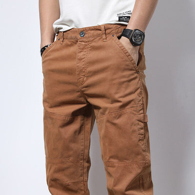 Riko Cotton Tapered Joggers