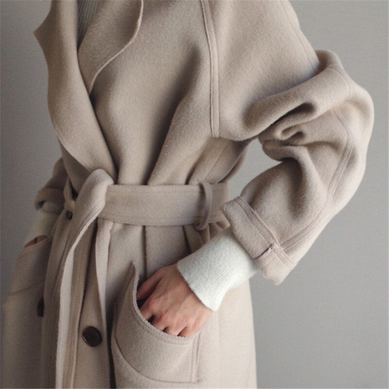 LYRA | Wool Trench Coat