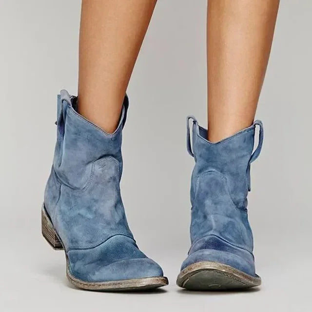 Kirsten - Timeless Western Boots for Effortless Everyday Style