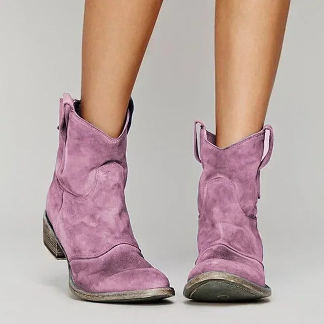 Kirsten - Timeless Western Boots for Effortless Everyday Style