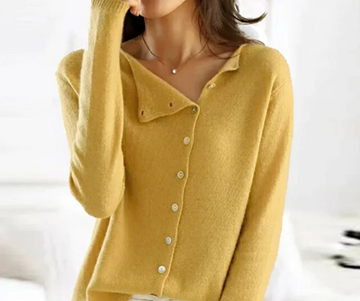 Diane - Chic Women's Button-Up Cardigan