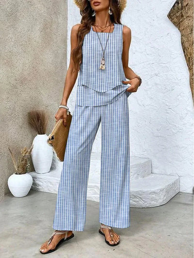 Helen - Sleeveless Summer Co-ord