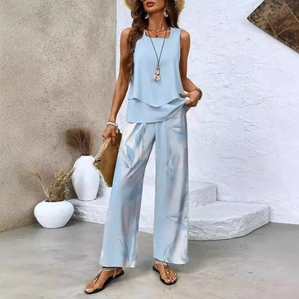 Helen - Sleeveless Summer Co-ord