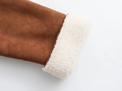 Edith - Shearling Fleece Jacket