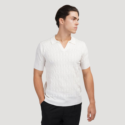 Luxe Textured Polo