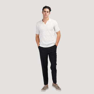 Luxe Textured Polo