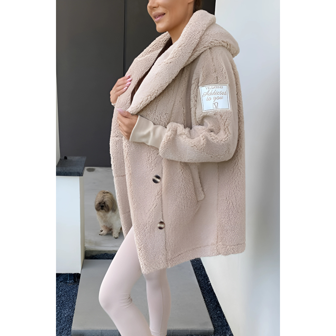 LEYA | Plush Hooded Jacket