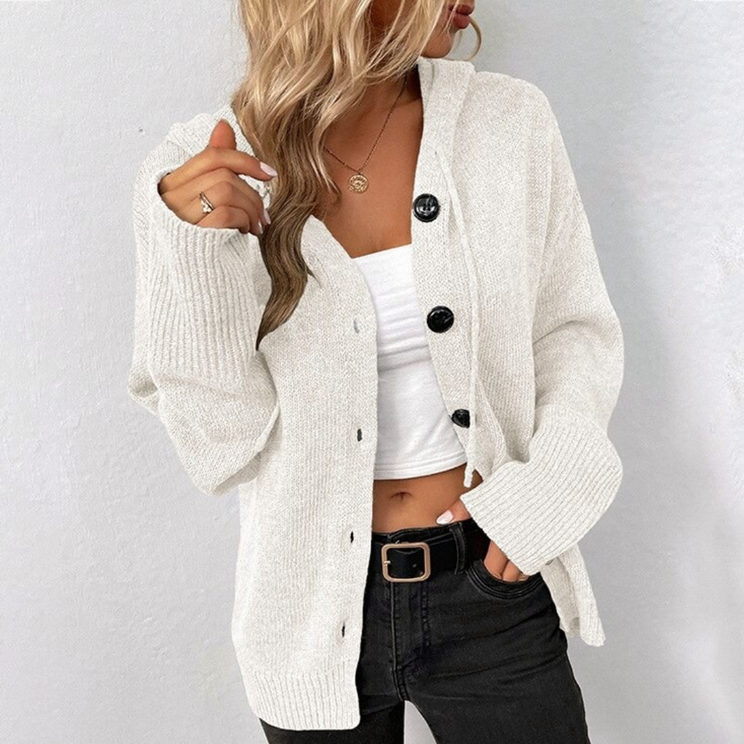 Catherine - Hooded Cardigan