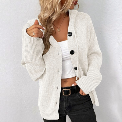 Catherine - Hooded Cardigan
