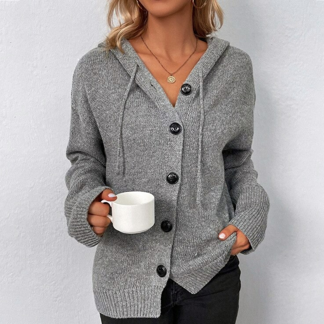 Catherine - Hooded Cardigan