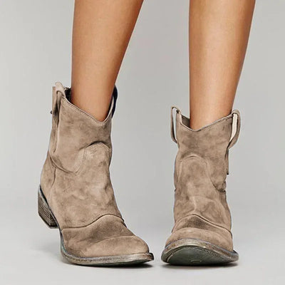 Kirsten - Timeless Western Boots for Effortless Everyday Style