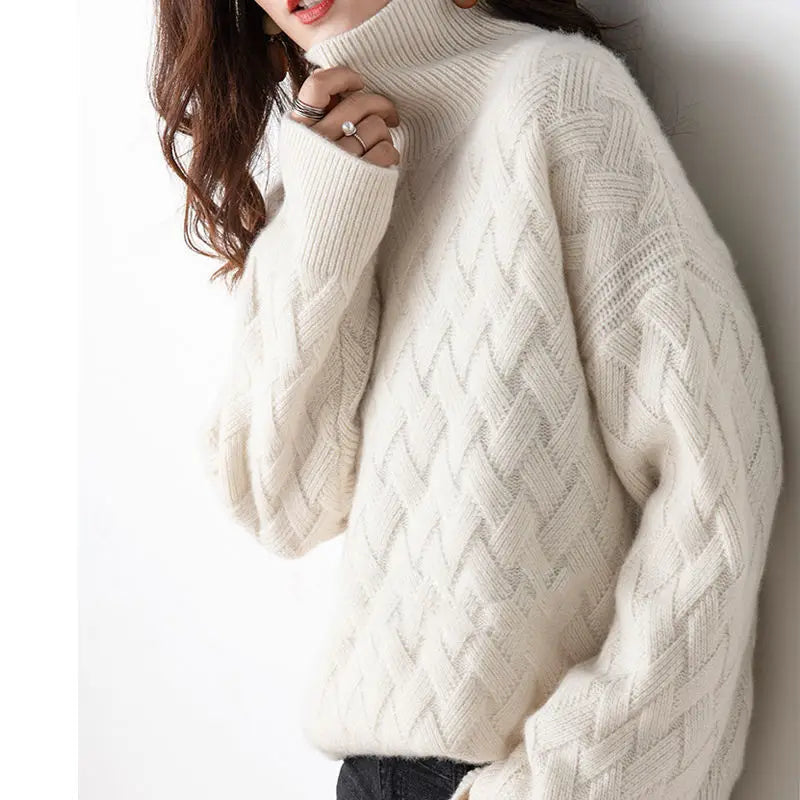 Jasmine - Cozy Turtleneck Sweater
