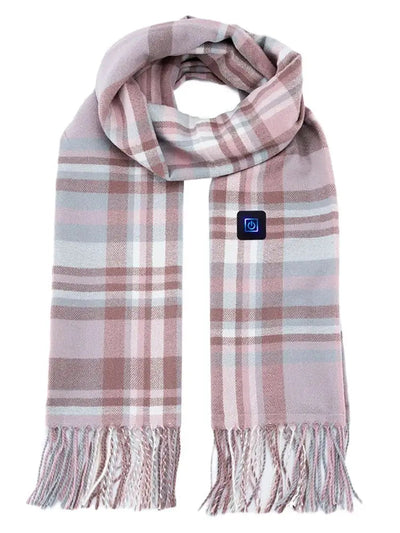 Winter USB Heated Scarf – Cozy Neck & Shoulder Warmer