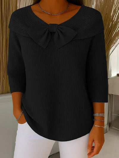 Clara – Jumper with bow detail