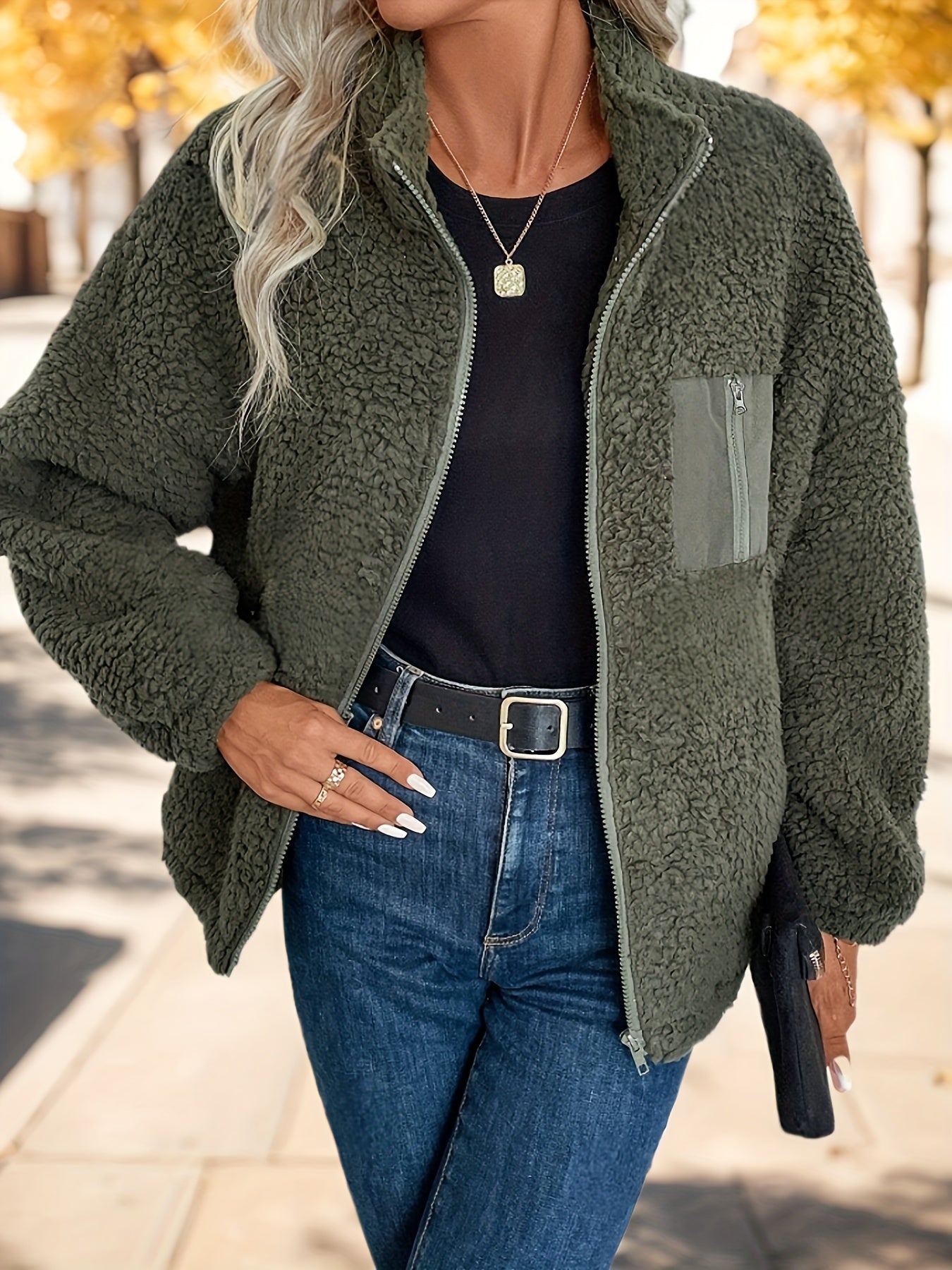 Lesley | Elegant Teddy Jacket