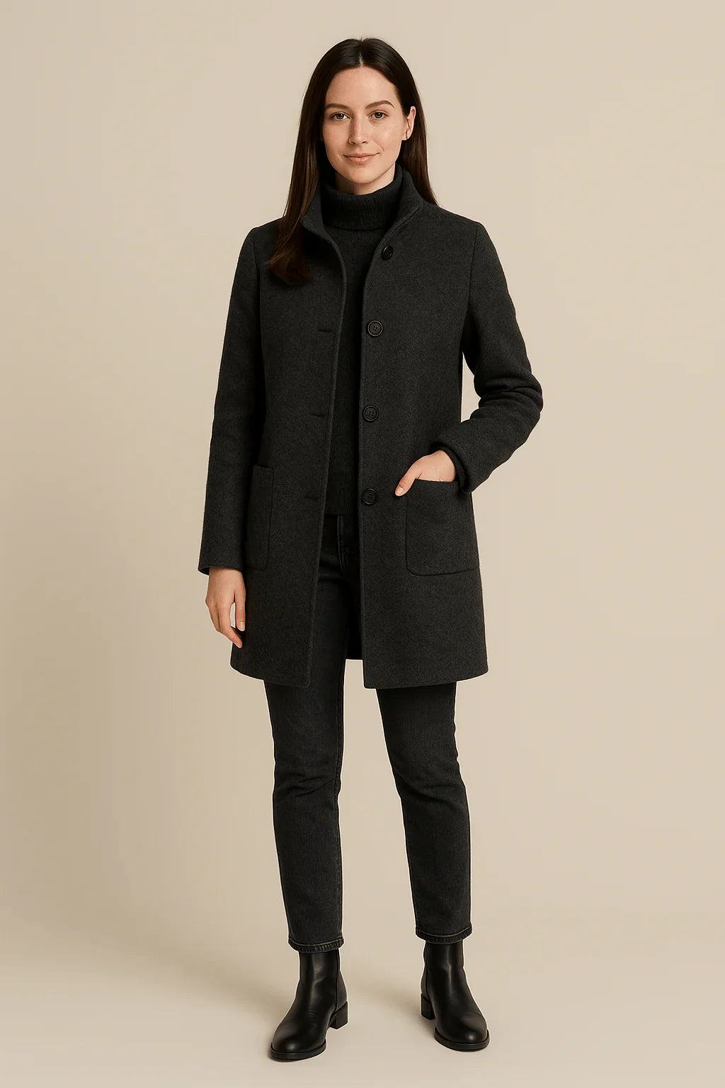 ELARA™ | Wool Coat