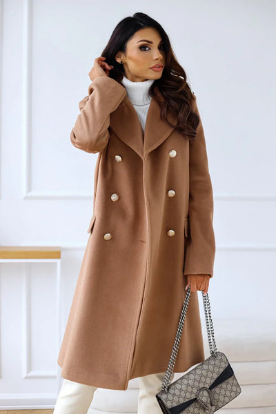 MARA™ | Double-Breasted Wool Coat