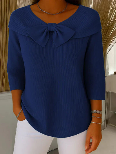 Clara – Jumper with bow detail
