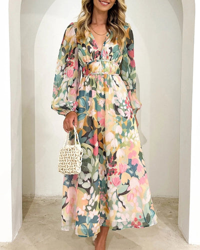Elvira Long Boho Dress