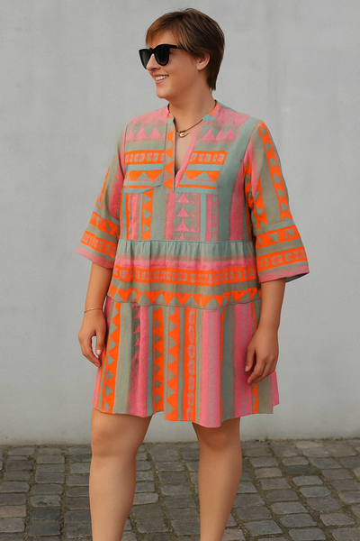 Vintage Tummy Covering Dress | LAVENDER