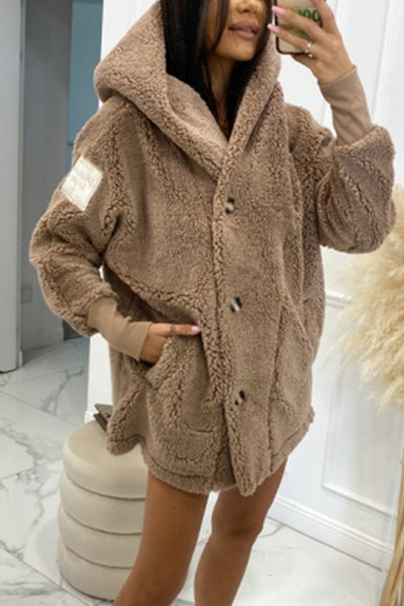 LEYA | Plush Hooded Jacket