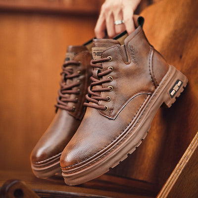 Dresden Mid Leather Boots