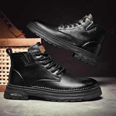 Dresden Mid Leather Boots