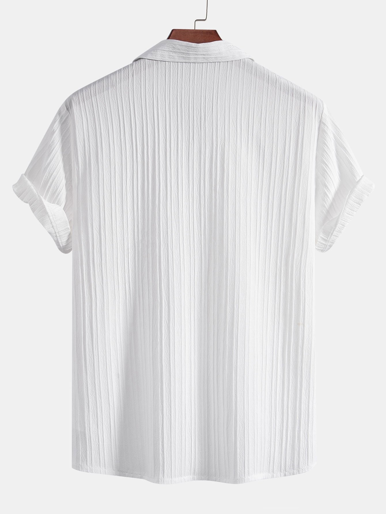 Pleated Shirt & Relaxed Drawstring Trouser Set