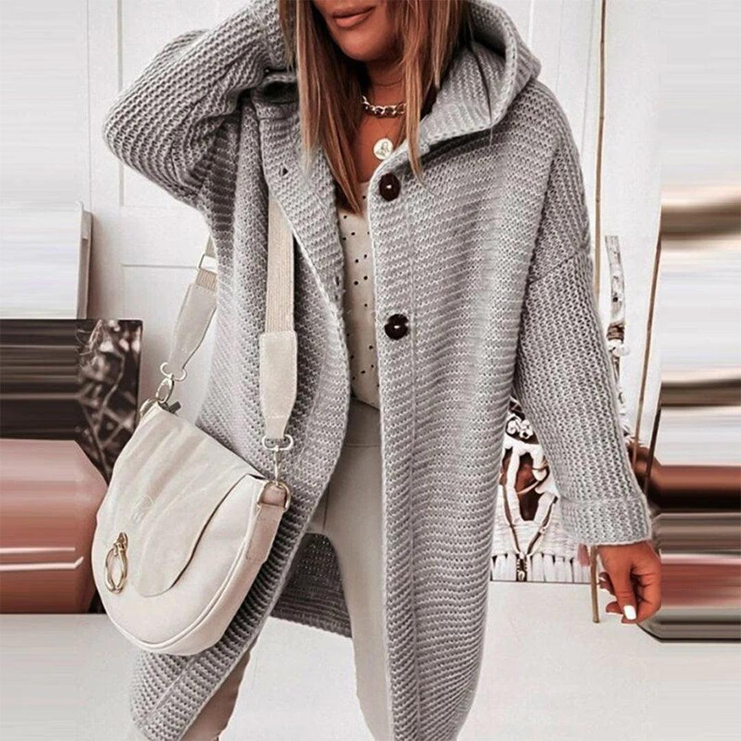 Pamela - Hooded Long Cardigan