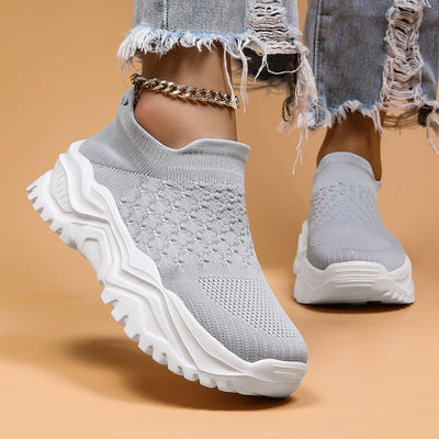 Ortho Cloud Slip Ons (Gray White)