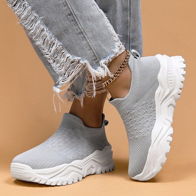 Ortho Cloud Slip Ons (Gray White)