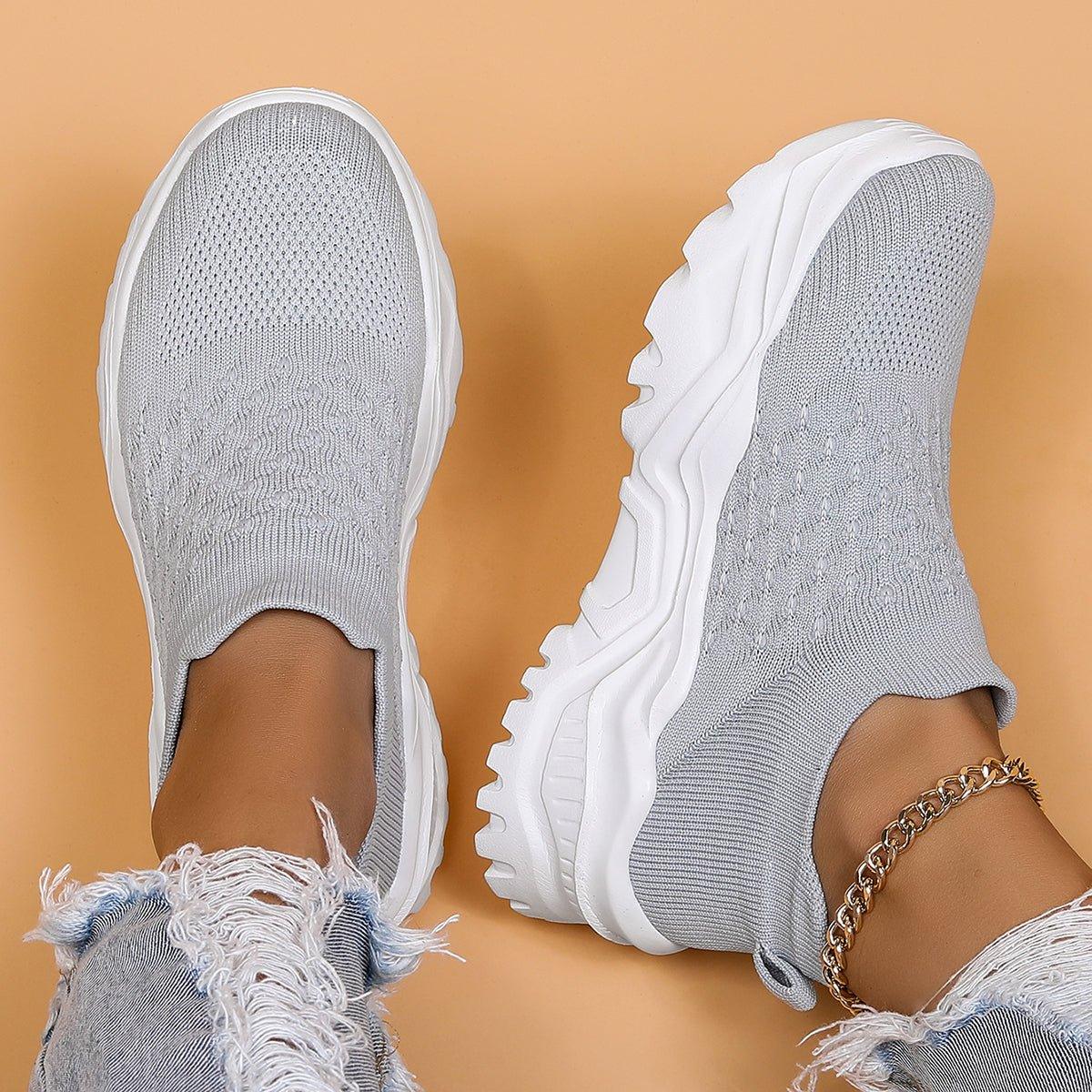 Ortho Cloud Slip Ons (Gray White)