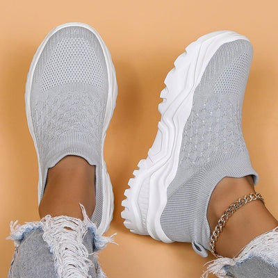 Ortho Cloud Slip Ons (Gray White)