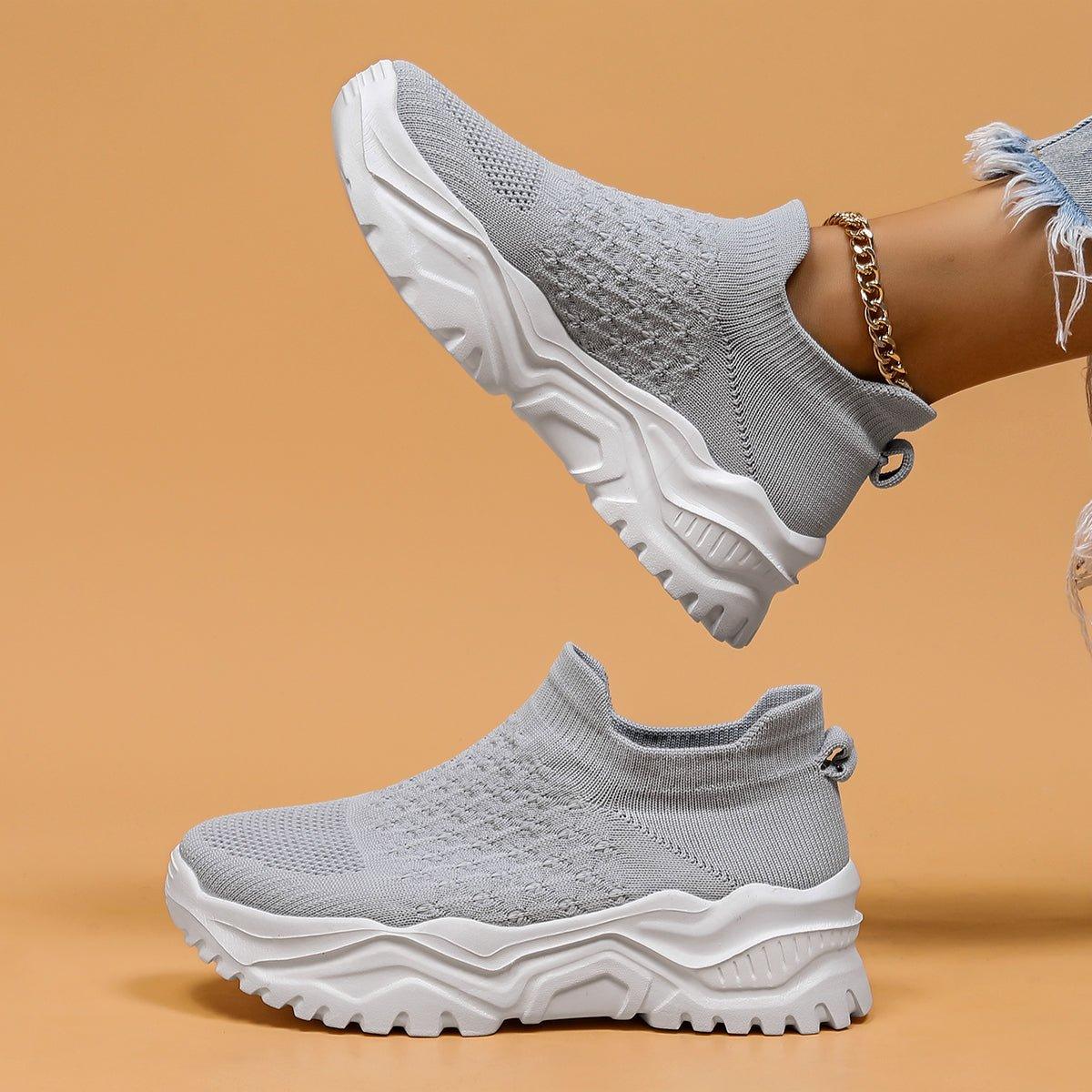 Ortho Cloud Slip Ons (Gray White)