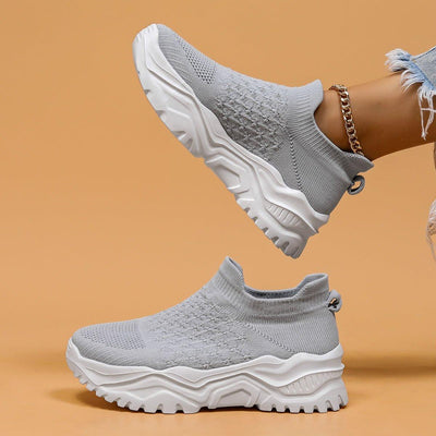 Ortho Cloud Slip Ons (Gray White)