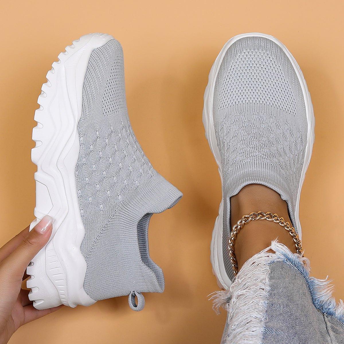 Ortho Cloud Slip Ons (Gray White)