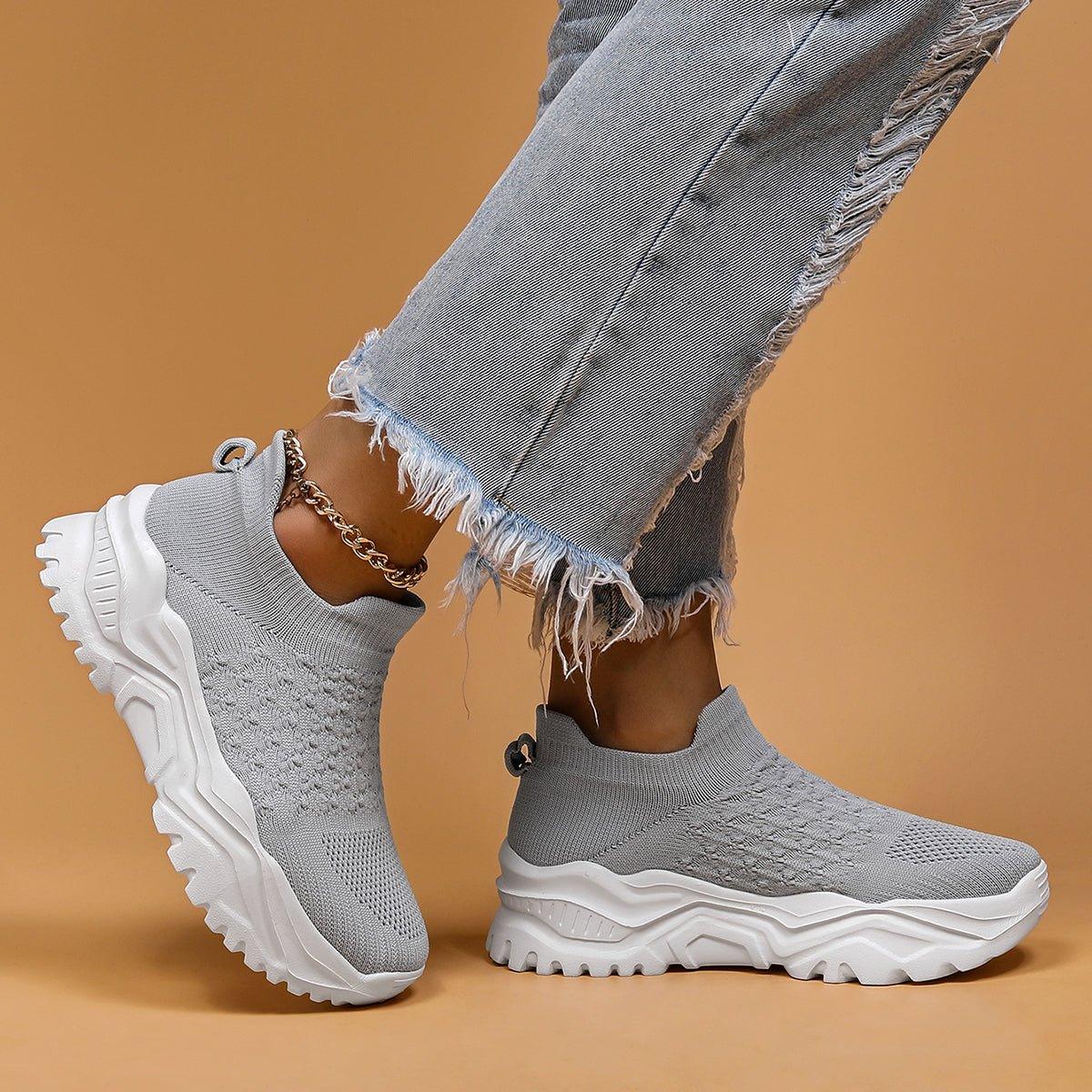 Ortho Cloud Slip Ons (Gray White)